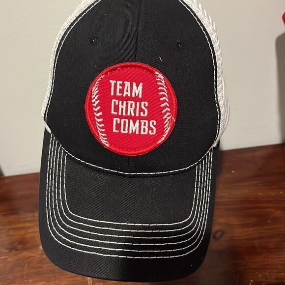 Nc State Wolfpack Chris Combs 26 Strikeout ALS SnapBack baseball trucker cap hat - Picture 1 of 3